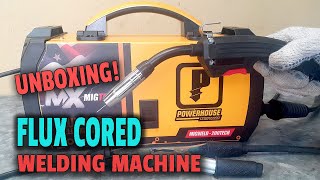 FLUX CORED INVERTED WELDING MACHINE UNBOXING Easy to use [upl. by Spencer]