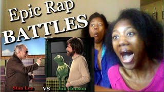 Jim Henson Vs Stan Lee Epic Rap Battles Reaction  Katherine Jaymes [upl. by Faludi]