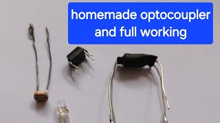 how to make optocoupler and working in Malayalam [upl. by Allison416]