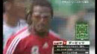 中田英寿 Hidetoshi Nakata 1 FOOTBALL MATCH 14 [upl. by Laurette]