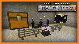 FTB Stoneblock 3  Automating Powah With Pretty Pipes amp Furnators  E07  1182 Modpack [upl. by Oicnoel]