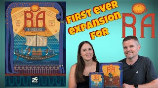 Ra Traders Expansion  A NonGamers Preview On The First Ever Expansion For Ra [upl. by Aehsrop]