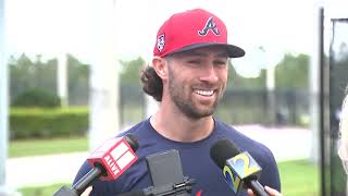 Braves Charlie Culberson  2024 Spring Training  21924 [upl. by Teagan]