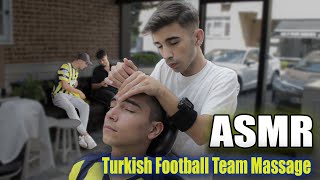 ASMR Turkish Football Team Massage  Relax Head Massage [upl. by Atir]