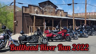 Bullhead River Run Laughlin Run 2022 Harleys Motorcycles Bikers Invasion Route 66 Oatman Arizona [upl. by Lraep968]