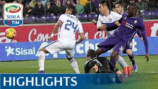 Fiorentina  Inter 21  Highlights  Matchday 25  Serie A TIM 201516 [upl. by Esertap]