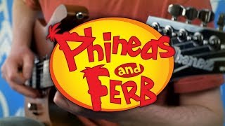 Phineas and Ferb Theme on Guitar [upl. by Inej681]