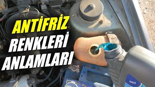 Antifriz Renkleri Ne Anlama Geliyor  Kırmızı Mavi ve Yeşil Antifriz Hangi Araçlarda Kullanılır [upl. by Yasnil]