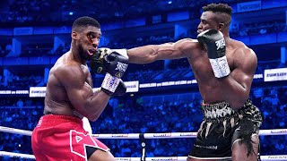 ANTHONY JOSHUA vs FRANCIS NGANNOU  THE CLASH OF THE TITANS [upl. by Tartan]