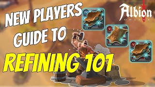 Small Scale Refining For Beginners  Complete Guide  Albion Online [upl. by Anirt961]