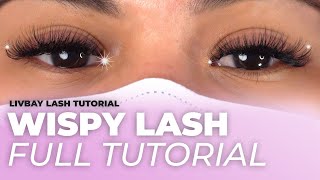 Lash with Me  Wispy Volume Lash Extension Tutorial  Lash Mapping Tips amp Tricks [upl. by Susann]