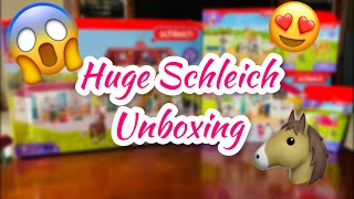 HUGE Schleich Unboxing [upl. by Colwell647]