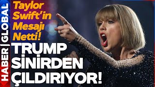 Taylor Swift Trumpa Karşı Savaş Açtı Dünyaca Ünlü Şarkıcı Milyonlara Seslendi [upl. by Aid366]