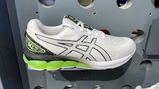 Asics Gel Quantum 180 VII WhiteIlluminate Green  Style Code 1201A631104 [upl. by Keener17]