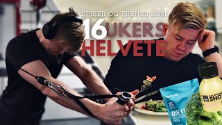 Spiser og Trener som i 16 UKERS HELVETE [upl. by Staal649]