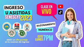 Resolviendo un simulador  Examen Admisión UCE y EPN  Razonamiento Numérico [upl. by Heid]