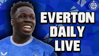 Gnonto To Toffees Talks Progress  Everton Daily LIVE [upl. by Ahtnams]