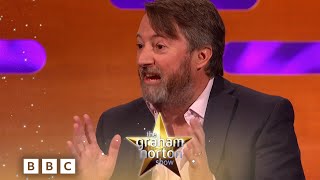 David Mitchell The PROBLEM with posh restaurants  The Graham Norton Show  BBC [upl. by Nelluc]