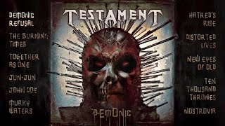 TESTAMENT  Demonic OFFICIAL FULL ALBUM STREAM [upl. by Rebah]