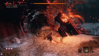 Sekiro  Demon of Hatred  Ft Mortal Draw amp Lazulite Axe PostureFocused Kill [upl. by Aisiram]