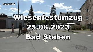 Wiesenfestumzug Bad Steben [upl. by Iot]