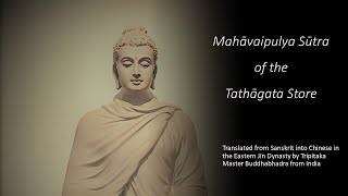 TATHAGATAGARBHA  Mahāvaipulya Sūtra of the Tathāgata Store [upl. by Haleeuqa311]