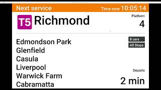 Vlog 311 T5 Cumberland Line Leppington to Richmond [upl. by Lezah]