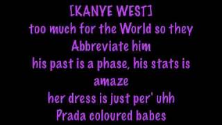 Nicki Minaj  Blazin ft Kanye West with lyrics  PINK FRIDAY [upl. by Klarika]