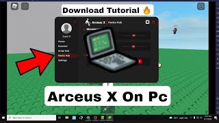 Arceus X Download On Pc Tutorial 🔥 [upl. by Naval]