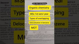 delocalised and localized chemical bondtheory examples mscchemistrynotes shorts [upl. by Seumas]