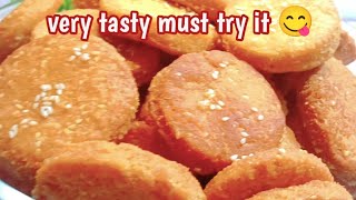 tasty sweet poori recipemeethi Puri recipemeethi tikiya recipekoondey ki tikiyashehzadi food lab [upl. by Cissy]