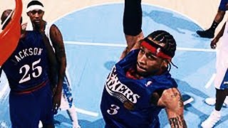 Allen Iverson Top 10 Career Dunks [upl. by Adnilemre]