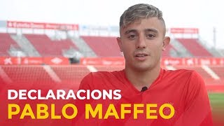 Pablo Maffeo quotSempre seré un gironí mésquot  Girona FC [upl. by Sessylu]