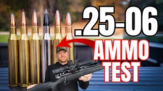 2506 Ammo Test Which one will win  Weatherby Vanguard Obsidian [upl. by Aicylla]