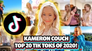 TOP 20 VIRAL TIK TOKS OF 2020  KAMERON COUCH INFLUENCER [upl. by Aleron]