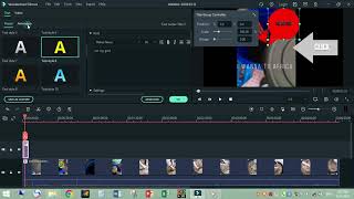 Adding shapearrow circle and other in a video using filmora [upl. by Rufford]