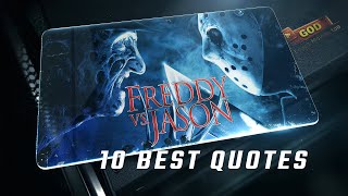 Freddy vs Jason 2003  10 Best Quotes [upl. by Novyert]