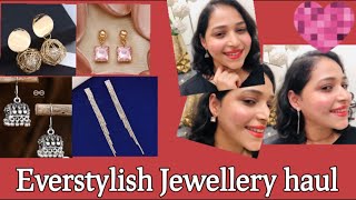 Everstylish Jewellery Haul  Jewellery collection  Earrings jewellery earrings [upl. by Anirb236]