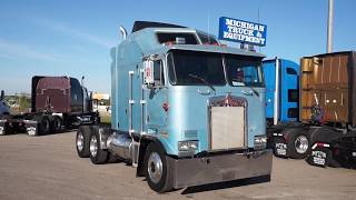 1989 Kenworth K100 Cabover Detroit 127 Stock4955 [upl. by Nerrad]