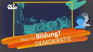 Was ist Bildung  alpha Lernen erklärt Demokratie RESPEKT [upl. by Assenaj869]