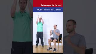 French amp Fit  Gym Douce Seniors Sur Chaise  Mobilité Renforcement Musculaire  Exercice 4 [upl. by Asamot]