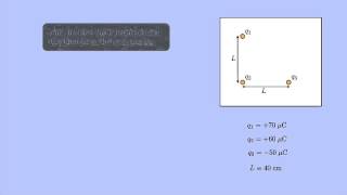 Electricity and Magnetism 1 Coulombs Law  Problem [upl. by Assina]