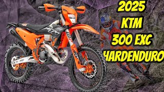 2025 KTM 300 EXC HARDENDURO Gets New Graphic amp Update [upl. by Lebatsirc]