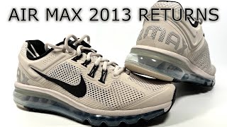 2023 Nike Air Max 2013 Desert Sand Review [upl. by Felten352]