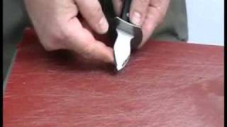 how to sharp a oyster knife with Easysharp Xtraflv [upl. by Cleon]