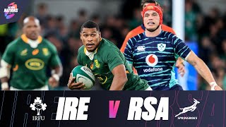 EXTENDED HIGHLIGHTS  Ireland v South Africa  Autumn Nations Series [upl. by Ettezzil275]