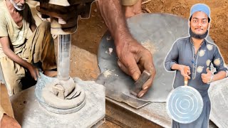 The Traditional Art of Making Cast Iron Griddles Tawa GriddleCrafting MetalCasting IronArtisans [upl. by Airym]