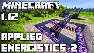 Applied Energistics 2 mod for Minecraft 112  GuideTutorial  Getting started in AE2 for beginners [upl. by Etteroma]