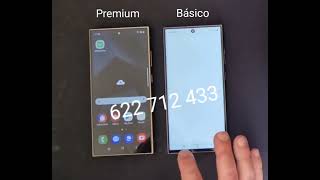 Replica Samsung Galaxy S24 Ultra Modelo Premium vs Basico [upl. by Hunsinger]