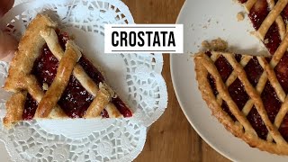 CROSTATA RICETTA FACILE  SENZA LIEVITO [upl. by Mensch]